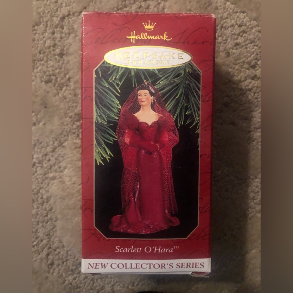 Hallmark Scarlett O'Hara Gone with the Wind Collectible Ornament Dated 1997
